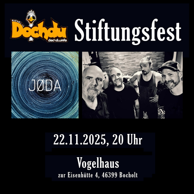 Dochdu Stiftungsfest mit JØDA