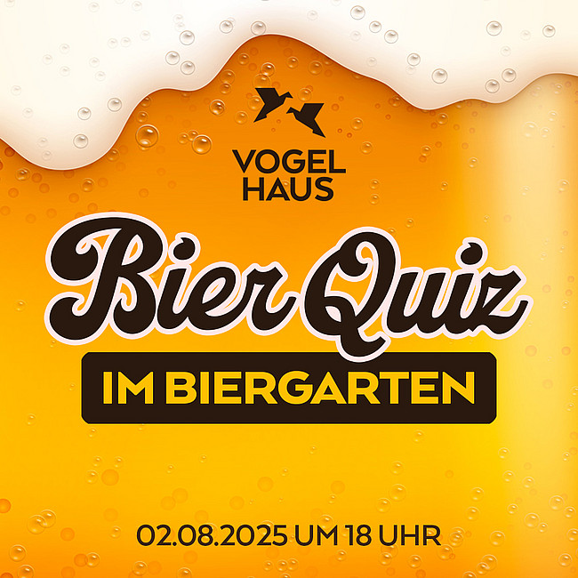 Bierquiz im Biergarten