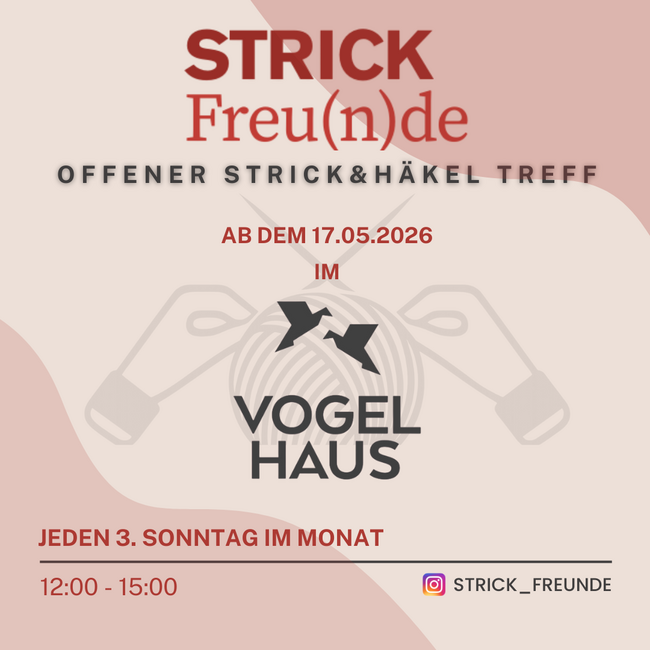 Strick Freunde - Offener Strick- & Häkeltreff